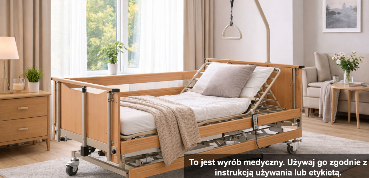 Łóżko rehabilitacyjne w domu – komfort i bezpieczeństwo pacjenta